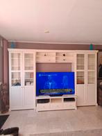 Ikea witte grote wandkast, Ophalen, Gebruikt, Met deur(en), Glas