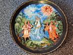 Vintage wandbord Bradex Russisch sprookjes the snow maiden., Ophalen of Verzenden