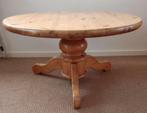 Massief grenen houten salontafel diameter ca 89 cm, Ophalen, Gebruikt, 50 tot 100 cm, Vintage 90's landelijk