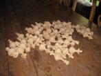 40 Houten Ornamenten, Antiek en Kunst, Antiek | Woonaccessoires, Ophalen of Verzenden