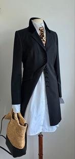 Scapa lange blazer / koetsiersjas zwart 42, Kleding | Dames, Jasjes, Kostuums en Pakken, Pauw Scapa, Verzenden, Zwart, Jasje