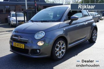 Fiat 500 0.9 TWINAIR TURBO 500S ARCO/LEDER-STOF/16INCH LICHT beschikbaar voor biedingen