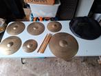 Istanbul Samatya Bekken Set + Stokken & Tas, Muziek en Instrumenten, Overige merken, Gebruikt, Ophalen of Verzenden, Bekken set