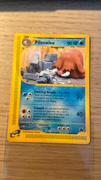 Skyridge Piloswine - Pokemon - Yuka Morii, Ophalen of Verzenden, Zo goed als nieuw, Losse kaart