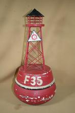 Houten en metalen boei, Ophalen of Verzenden