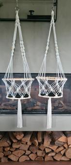 Macramé Plantenhanger met Schaal, Ophalen of Verzenden, Nieuw
