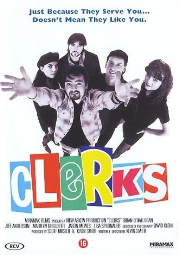 Dvd Clerks (Brian O'Halloran,Kevin Smith) Nieuw In Seal, Cd's en Dvd's, Dvd's | Komedie, Nieuw in verpakking, Overige genres, Vanaf 16 jaar