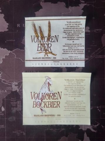 BIERETIKETTEN - E85 - MAASLAND / OSS. beschikbaar voor biedingen