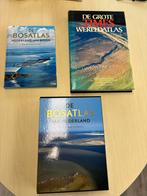 De Grote Times atlas en 2x bosatlas, Bosatlas, 2000 tot heden, Ophalen of Verzenden, Zo goed als nieuw