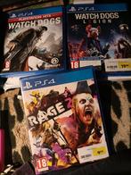 3 spellen €15! Watchdogs + Legion en Rage2. Nieuw in doOs., Ophalen, Zo goed als nieuw, Vanaf 18 jaar
