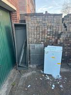 Oud ijzer: vriezer, glas in lood, stalen kast, regenpijp, Ophalen, Gebruikt, 250 mm of meer