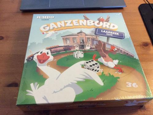 Ganzenbord nieuw in folie. Jumbo. Laarbeek editie, Hobby en Vrije tijd, Gezelschapsspellen | Bordspellen, Nieuw, Een of twee spelers