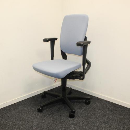 Ahrend 230 Bureaustoelen, Burostoelen, Lichtblauwe Stof, Huis en Inrichting, Bureaustoelen, Zo goed als nieuw, Bureaustoel, Blauw