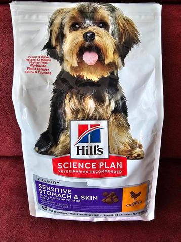 Hills scienceplan sensitive stomach en skin 1.5 kg small beschikbaar voor biedingen