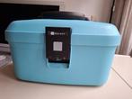 beautycase, Ophalen, Blauw, Zo goed als nieuw, Met slot
