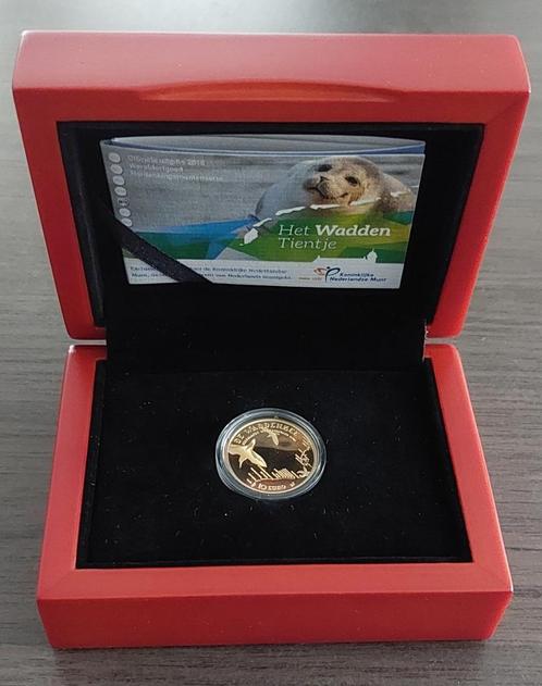 10 euro 2016 Waddenzee Goud in voll. orig. verpakking, Postzegels en Munten, Munten | Nederland, Euro's, Goud, Ophalen of Verzenden