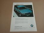 Reclame (uit oud tijdschrift) BMW 3.0L (1974), Auto's, Gebruikt, Verzenden