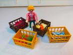 Playmobil kratten met servies en bestek, Ophalen of Verzenden, Gebruikt, Complete set