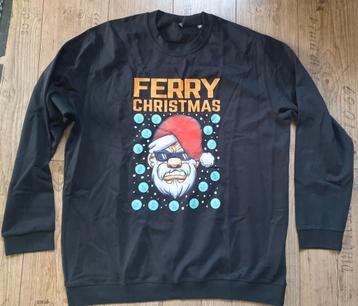 Kersttrui: Nieuwe Kariban Ferry Christmas Trui 4XL beschikbaar voor biedingen