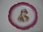 Porselein/Wandbord Meisje, Antiek en Kunst, Ophalen of Verzenden