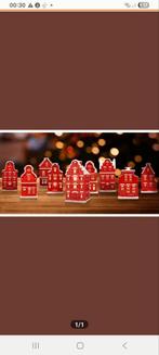 Alle 9 kersthuisjes van de postcodeloterij incl lichtje, Diversen, Kerst, Ophalen of Verzenden, Nieuw