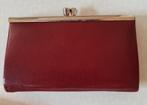 Portemonnee rood met knip, Overige merken, Gebruikt, Leer, Ophalen of Verzenden