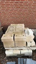 Kalkzandstenen - 49 stuks / lijmblokken / kalkzandsteen, Ophalen of Verzenden, Gebruikt, Kalkzandstenen