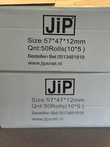 Thermische pinrollen 57*47*12mm ( 88 stuks totaal) beschikbaar voor biedingen