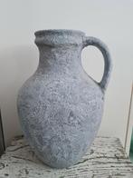 Robuuste kruik/vaas aardewerk in cement grijs, Ophalen, Gebruikt, Overige kleuren, Aardewerk of Porselein