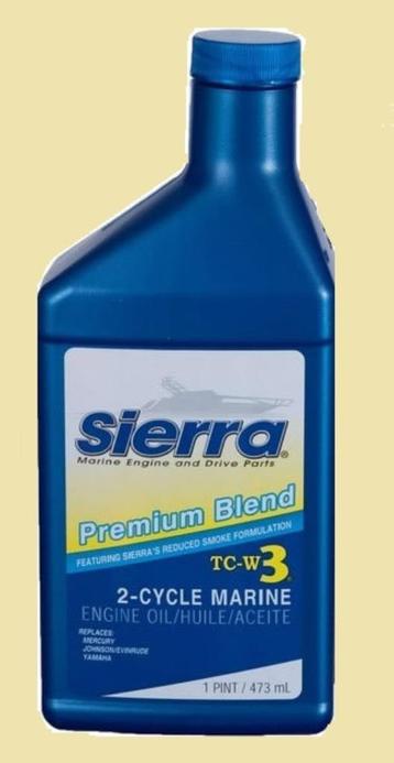6418-95002 Sierra Blue Premium TC3-W3 2-takt olie - € 19,95 beschikbaar voor biedingen