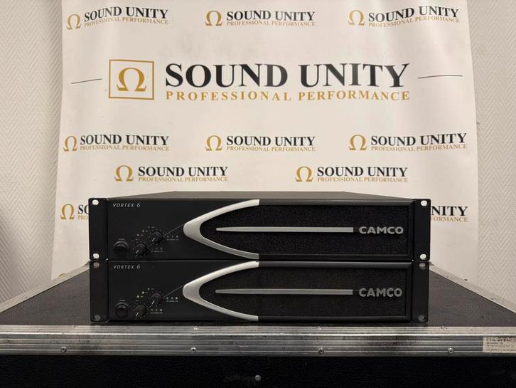 Camco Vortex-6 2x2100W/4ohm, Audio, Tv en Foto, Luidsprekers, Zo goed als nieuw, Front, Rear of Stereo speakers, 120 watt of meer