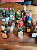 Kleine verzameling drankflesjes., Ophalen