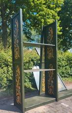 Boho/Handbeschilderd/Oude/Winkelkast/Kast, Antiek en Kunst, Ophalen of Verzenden