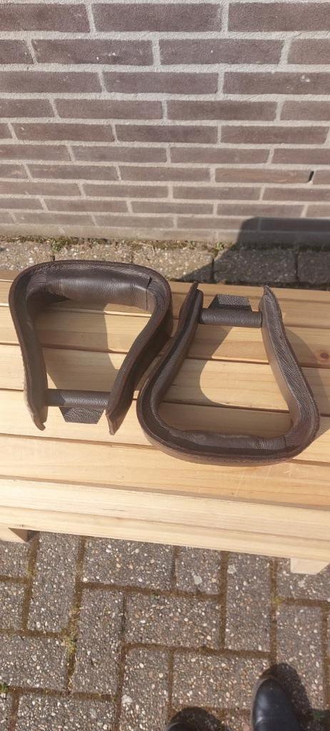 Tweedekans  EDIX westernbeugels, Dieren en Toebehoren, Paarden en Pony's | Hoofdstellen en Tuigage, Zo goed als nieuw, Western