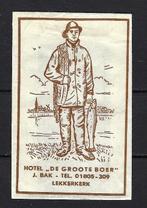 1889 Lekkerkerk hotel DE GROOTE BOER, Ophalen of Verzenden, Nederland