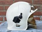 Brandweerhelm brandweer Gallet, Ophalen of Verzenden, Landmacht, Nederland, Embleem of Badge