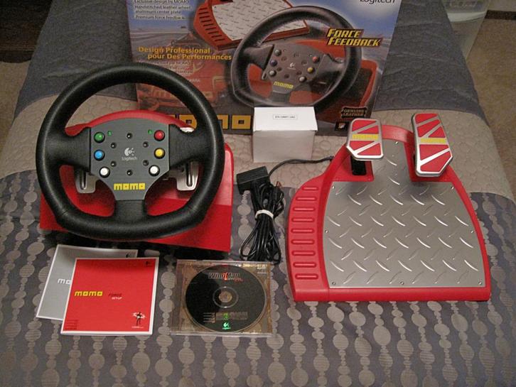 Logitech Momo Force, nieuw in doos! Collectors item., Spelcomputers en Games, Spelcomputers | Overige Accessoires, Nieuw, Ophalen of Verzenden