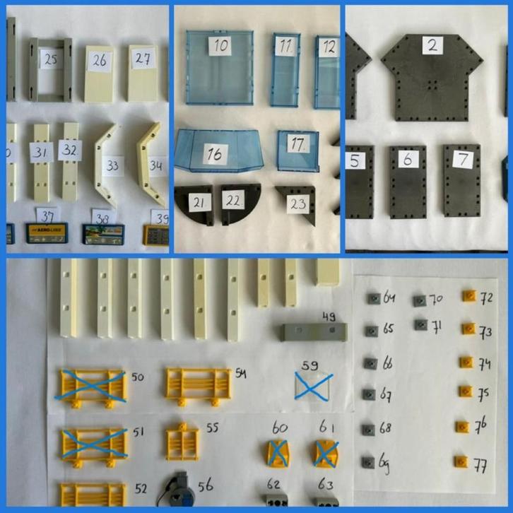 Playmobil Onderdelen Luchthaven van set 3186, Kinderen en Baby's, Speelgoed | Playmobil, Gebruikt, Los playmobil, Ophalen of Verzenden