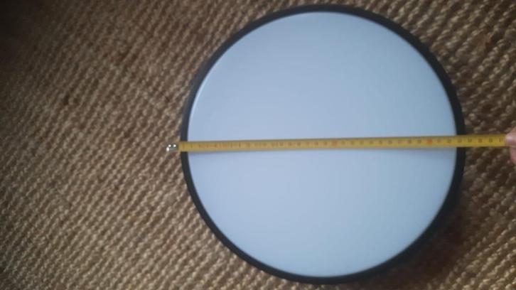 Plafondlamp / Wandlamp zwart, Huis en Inrichting, Lampen | Plafondlampen, Zo goed als nieuw, Ophalen