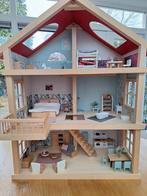 Goki Houten Poppenhuis XL - Prachtig!, Ophalen, Zo goed als nieuw, Poppenhuis