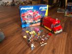 Playmobil del’s foodtruck 70075 (Playmobil the movie), Ophalen of Verzenden, Zo goed als nieuw, Complete set