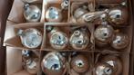 oude vintage kerstballen glas zilver, Ophalen, Gebruikt