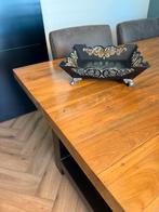 Mooie metalen schaal, Huis en Inrichting, Woonaccessoires | Schalen en Manden, Ophalen, Vierkant, Overige materialen