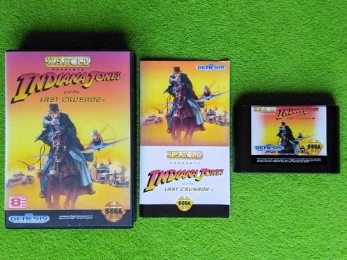 Indiana Jones and The Last Crusade - SEGA Genesis Mega Drive, Spelcomputers en Games, Games | Sega, Gebruikt, Mega Drive, Avontuur en Actie
