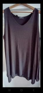 Zwarte dubbellaagse mouwloze top Bonprix Mt 48-50, Bonprix, Zwart, Zo goed als nieuw, Shirt of Top