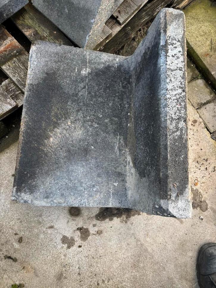 L-vormige stenen wandelementen, Tuin en Terras, Palen, Balken en Planken, Gebruikt, Overige typen, Minder dan 180 cm, Ophalen of Verzenden