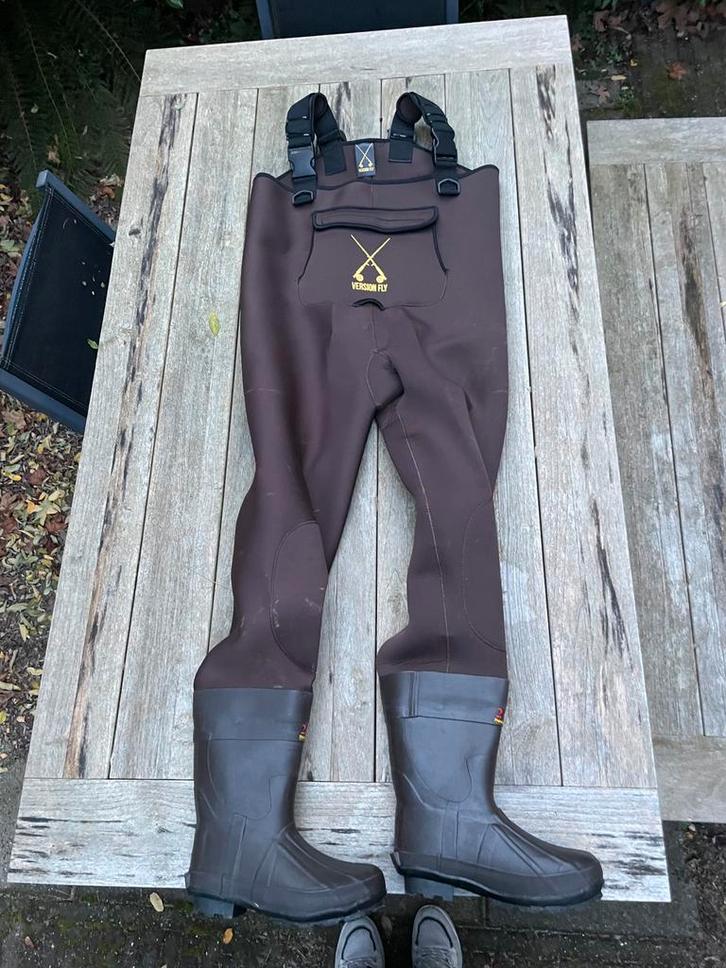 Version Fly WaadPak Maat 43-44, Watersport en Boten, Hengelsport | Algemeen, Zo goed als nieuw, Kleding, Ophalen