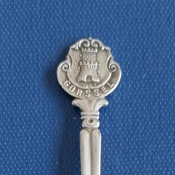 verzilverd lepeltje wapen Gorssel (posthoorn) beschikbaar voor biedingen