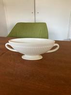 Wedgwood Edme maansteen wit smalle vaas met oren, Antiek en Kunst, Ophalen of Verzenden