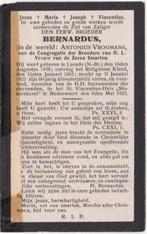 broeder Antonius Vroomans 1838 Leende + 1923 Nederweert, Verzenden